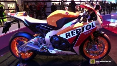 2015 Honda CBR1000RR Fireblade Repsol at 2014 EICMA Milan Motorcycle Exhibition