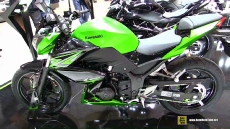 2015 Kawasaki Z300 ABS at 2014 EICMA Milan Motorcycle Exhibition