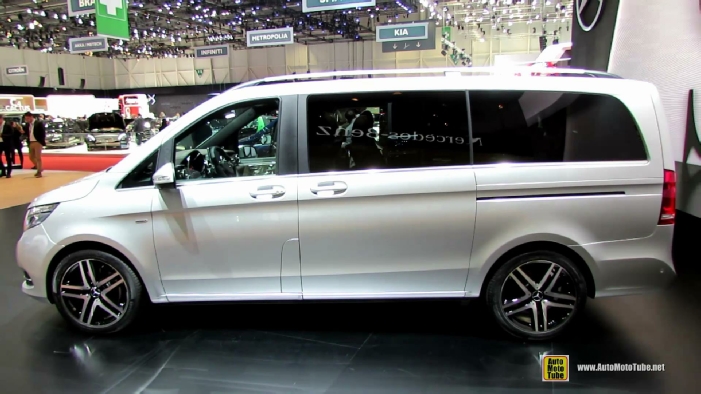 15 Mercedes Benz V Class Van V250 At 14 Geneva Motor Show